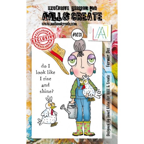 AALL & Create Stamp Set A7 1131 Farmer Dee