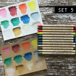 Ranger Tim Holtz Distress Watercolor Pencils 12 pc Kit 5