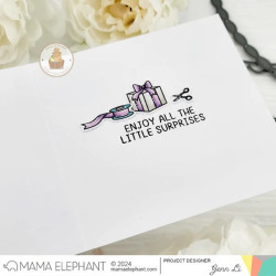 Mama Elephant SURPRISE BOXES Clear Stamp