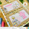 Mama Elephant DELIVER SPRING HAPPINESS Clear Stamp