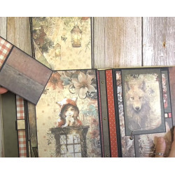 Bellaluna Crafts Redhood Paper Pad 20x20cm