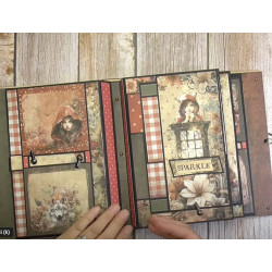 Bellaluna Crafts Redhood Paper Pad 20x20cm