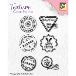 Nellie's Choice Clearstamp Postal Marks