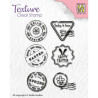 Nellie's Choice Clearstamp Postal Marks