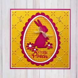 Nellie's Choice Multi Frame Dies Easter Bunny Egg