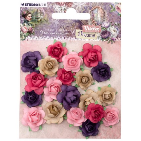 StudioLight Victorian Dreams Paper Flowers 1,5/2cm