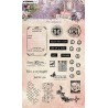 StudioLight Victorian Dreams Clear Stamp ATC Embellishments