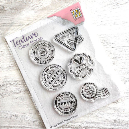 Nellie's Choice Clearstamp Postal Marks