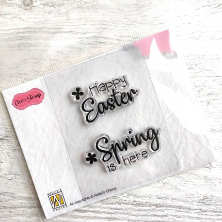 Nellie's Choice Clearstamp Easter and Spring