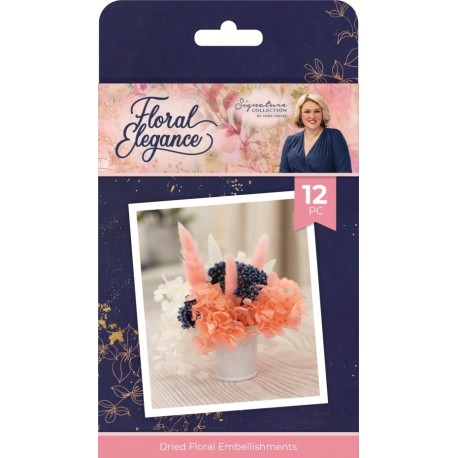 Sara Signature Floral Elegance Embellishments Dried Florals