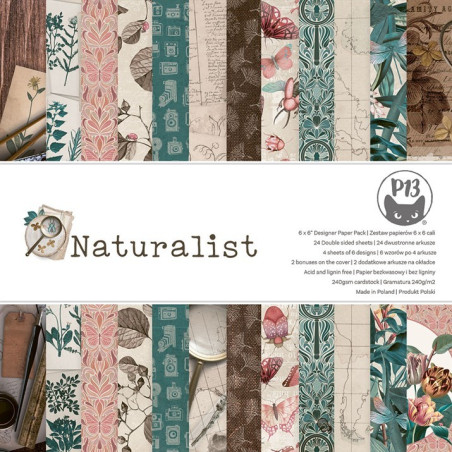 Piatek NATURALIST Paper Pad 15x15cm