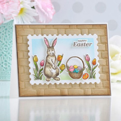 Spellbinders Woven 3D Embossing Folder