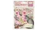 Stamperia Orchids and Cats Ephemera 32pz