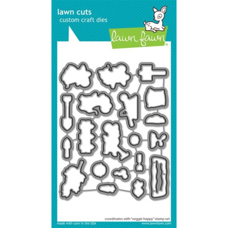LAWN FAWN Veggie Happy Cuts