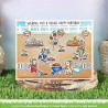 LAWN FAWN Veggie Happy Clear Stamp