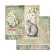 Stamperia Orchids and Cats Paper Pack 20x20cm
