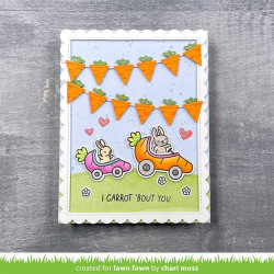 LAWN FAWN Carrot 'bout You Clear Stamp
