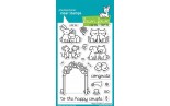 LAWN FAWN Happy Couples Clear Stamp