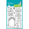 LAWN FAWN Happy Couples Clear Stamp