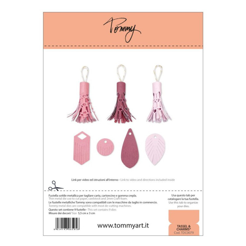 Tommy Fustella Tassel & Charms