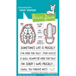 LAWN FAWN Sometimes Life is Prickly Cuts