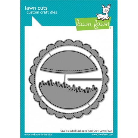 LAWN FAWN Give It a Whirl Scalloped Add-On Cuts