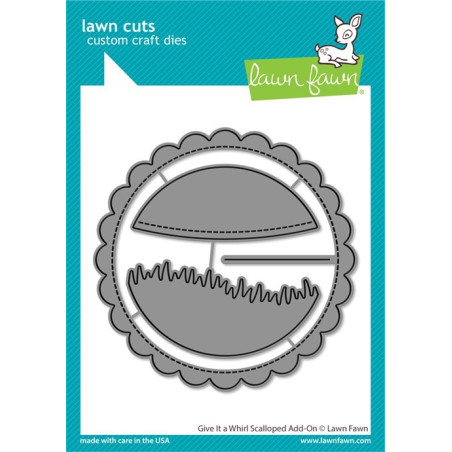 LAWN FAWN Give It a Whirl Scalloped Add-On Cuts