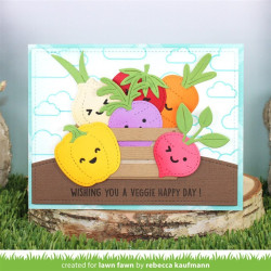 LAWN FAWN Stitched Root Veggies Cuts