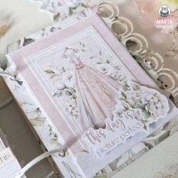 Piatek LOVE AND LACE Paper Pad 30x30cm
