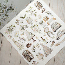 Piatek LOVE AND LACE Paper Pad 30x30cm