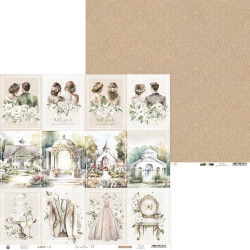Piatek LOVE AND LACE Paper Pad 30x30cm