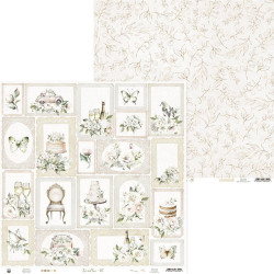 Piatek LOVE AND LACE Paper Pad 30x30cm
