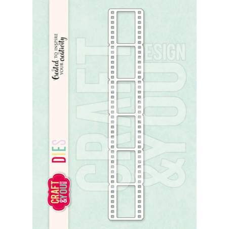 Craft&You Dies Film Strip 2.4x14 cm