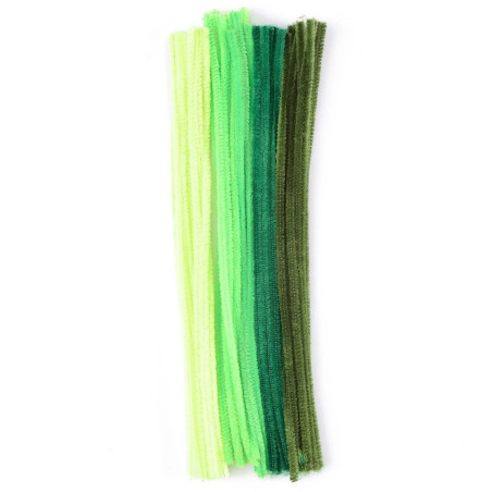 50 FILI DI CINIGLIA VERDI 30cm