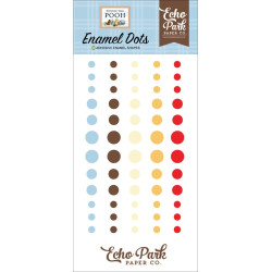 Echo Park Winnie The Pooh Enamel Dots
