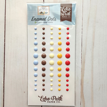 Echo Park Winnie The Pooh Enamel Dots
