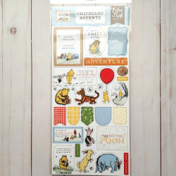 Echo Park Winnie The Pooh Chipboard Accents
