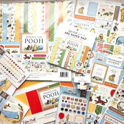 Echo Park Winnie The Pooh Element Sticker 30x30cm