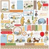 Echo Park Winnie The Pooh Element Sticker 30x30cm