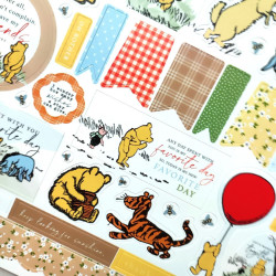 Echo Park Winnie The Pooh Element Sticker 30x30cm