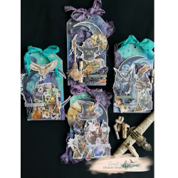Alchemy of Art Legends of the Magic School Paper Collection Set 30x30cm 6fg