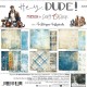 Craft o' Clock Hey, Dude! Paper Collection Set 15x15cm 24fg