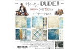 Craft o' Clock Hey, Dude! Paper Collection Set 15x15cm 24fg