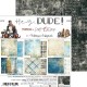 Craft o' Clock Hey, Dude! Paper Collection Set 15x15cm 24fg