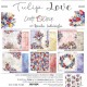 Craft o' Clock Tulip Love Paper Collection Set 30x30cm 6fg