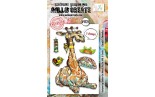 AALL & Create Stamp Set A7 1128 Giraffe's Paradise