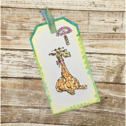 AALL & Create Stamp Set A7 1128 Giraffe's Paradise