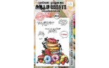 AALL & Create Stamp Set A6 1137 Doughnut Worry, Be Happy