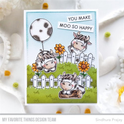 My Favorite Things You Make Moo So Happy STAMP & DIE DUO