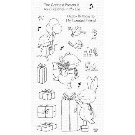 My Favorite Things Greatest Present Clear Stamps